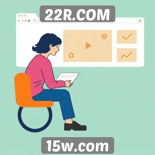 Acessibilidade no site 22R.COM melhora experiência do usuário